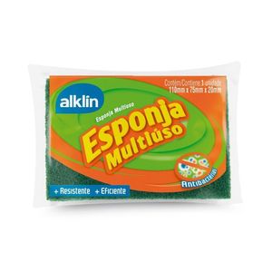 Esponja Dupla Face ALK-7177 1 Unidade Alklin