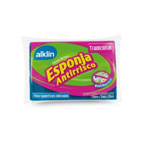 Esponja Dupla Face Antirrisco ALK-7895 Alklin