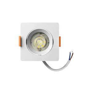 Spot Embutir Easy Led Decor 12W Quadrada 4K Branco Bivolt Bronzearte