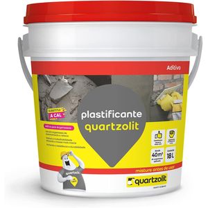 Aditivo Plastificante Balde 18L Quartzolit