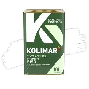 Tinta Piso Branco Lata Kolimar