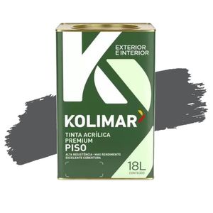 Tinta Piso Cinza Escuro Lata Kolimar