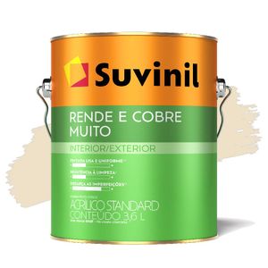Tinta Acrílica Fosco Rende e Cobre Muito Areia 3,6L Suvinil