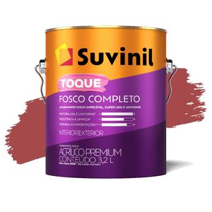 Tinta Toque Fosco Completo Tomate Seco 3,6L Suvinil