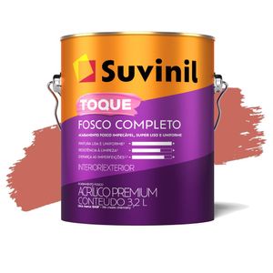 Tinta Toque Fosco Completo Tamara 3,6L Suvinil