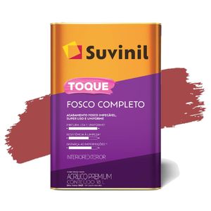Tinta Toque Fosco Completo Tomate Seco 18L Suvinil