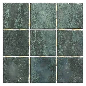 Revestimento Ceral Fachada Sancho Green 10x10cm