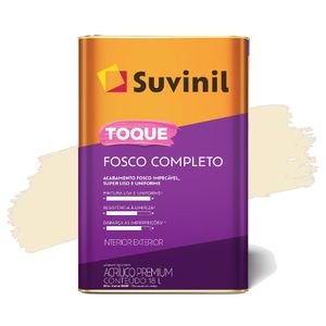 Tinta Toque Fosco Completo Palha 18L Suvinil