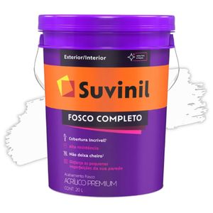 Tinta Toque Fosco Completo Branco Neve 20L Suvinil