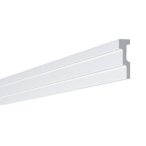 Rodateto M2 6x2x200cm Branco Gart