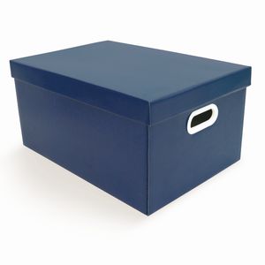 Caixa Organizadora G Azul Cart Paper