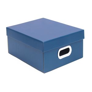 Caixa Organizadora M Azul Cart Paper