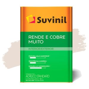 Tinta Acrílica Fosco Rende e Cobre Muito Egipcio 18L Suvinil