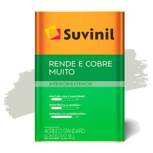 Tinta Acrílica Fosco Rende e Cobre Muito Rio Paine 18L Suvinil