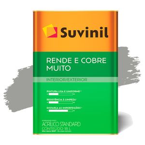 Tinta Acrílica Fosco Rende e Cobre Muito Elefante 18L Suvinil