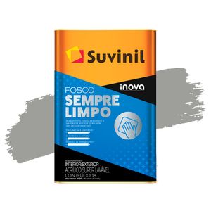 Tinta Acrilica Fosco Sempre Limpo Elefante 18L - Inova - Suvinil