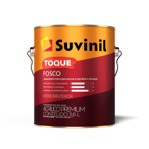 Tinta Premium Acrílica Fosco Toque Rio Paíne 3,6L Suvini