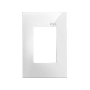 Placa 4x2 3 Postos Branco Simon