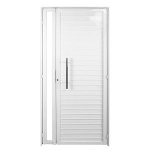 Porta Prime Branco Bandeira E Puxador Esquerdo 100x210cm Quality