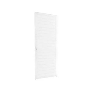 Porta Giro Lambri Prime Branco Direita 80X210cm Quality