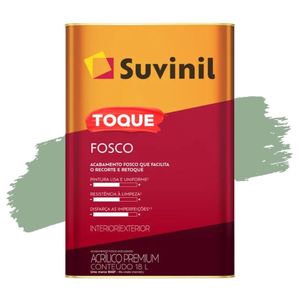 Tinta Toque Fosco Verde Pastel 18L Suvinil