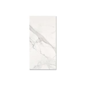 Porcelanato Elizabeth Statuário Branco HD Acetinado Retificado 62,5x125cm
