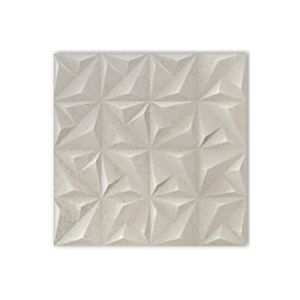 Porcelanato Portinari Sense Abstract Soft Off White Acetinado Matte 58,4x58,4cm