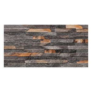 Revestimento Incefra In Out HD Max M37310R Preto   Granilhado Retificado 35x70cm