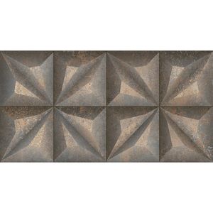 Revestimento Savane Everest Metallo Marrom 38x74cm