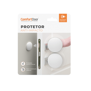 Protetor Anti Impacto Branco Comfort Door