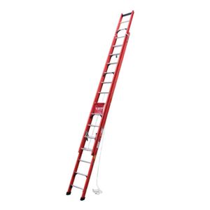 Escada Extensiva 23 Degraus Fibra 7,25M Botafogo