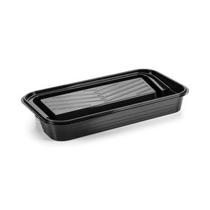 Bandeja Grande para Garfo Duplo AT1492P Preta 46cm Atlas