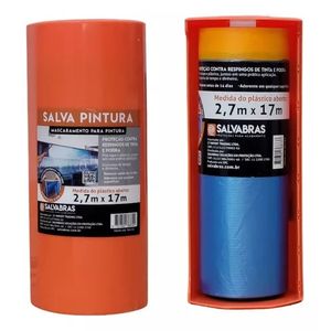 Salva Pintura 2,70X17M com Aplicador Salvabras