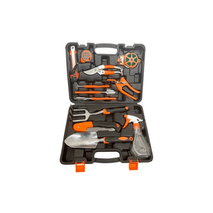 Kit de Jardinagem com 13 Peças Preta Terra