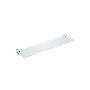 Prateleira em Vidro Escala 40cm Cromada