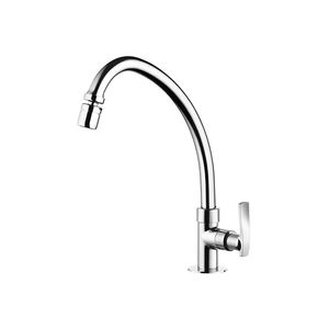Torneira para Cozinha de Mesa Bica Móvel Lorenone Cromada