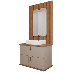 Armário Milano 60 cm Bege Mgm