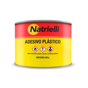 Adesivo Plástico Impermeabilizante Cinza 400G Natrielli