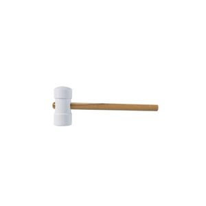 Martelo Borracha Macia Branco com Cabo 50mm Metasul