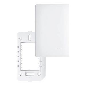 Placa Cega com Suporte 4x2 Habitat Branco