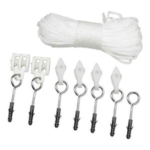 Kit Corda e Roldana para Varal de Teto KIT4147 Botafogo