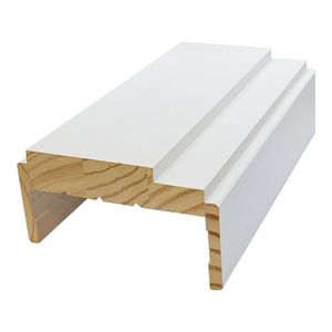 Jogo de Batente Primer Branco 215x14cm 3 Peças Vert