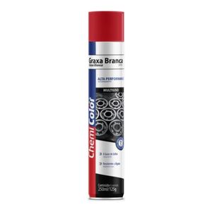 Graxa Litio Branca 250ml Chemicolor