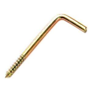 Escápula Bicromada para Madeira 17x50mm com 4 Peças Metropac