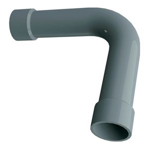 Curva 90 Graus em PVC Eletroduto Condulete Top 1/2' Cinza Tigre