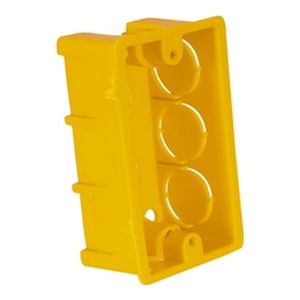 Caixa de Luz 4x2 Amarela Metasul