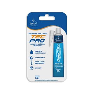 Silicone Multiuso TecPro Incolor 50G Tecbril