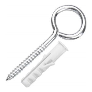 Bucha Fixacao Em Nylon 6mm Com Pitao Com 15 Peças Metropac