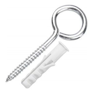 Bucha De Fixacao Em Nylon 8mm Com Pitao Com 15 Peças Metropac