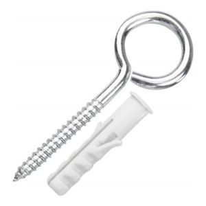 Bucha De Fixacao Em Nylon 10mm Com Pitao Com 2 Pecas Cinza Metropac